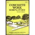 thumbnail image 1 of Pre-Owned Concrete Work Simplified (Paperback) 0877336172 9780877336174, 1 of 1