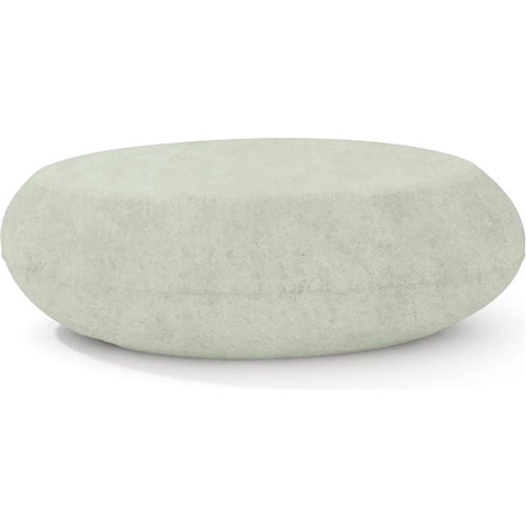 Concretti Designs B3219086 28 x 48 in. Indoor & Outdoor Pebble Table - Large - Pistachio Concrete - Green
