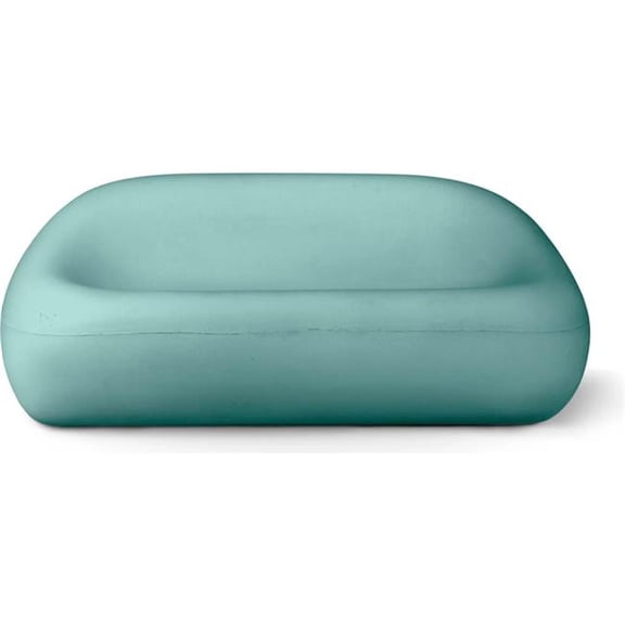Concretti Designs B3219196 Bubble Couch Loveseat - Turquoise Concrete