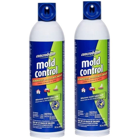 Concrobium 027/400 Mold Control Aerosol, 14 oz 2 pack