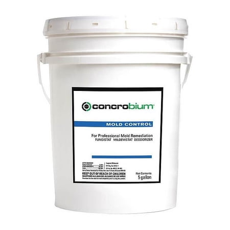 Concrobium Mold Control, 5 gal. Pail, Unscented, Clear 625005