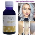 thumbnail image 1 of CondFun 100ml Hair Shampoo Brightens Purple Blonde Platinum Silver Gray or White Anti Yellow Hair Shampoo Hair Care, 1 of 7
