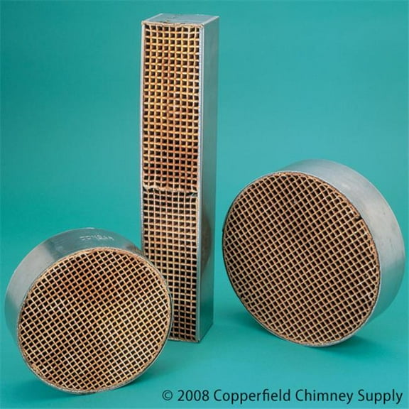 Condar Company CC-257 2.5 Inch x 13 Inch x 2 Inch Catalytic Combustor 16 Cells/sq Inch