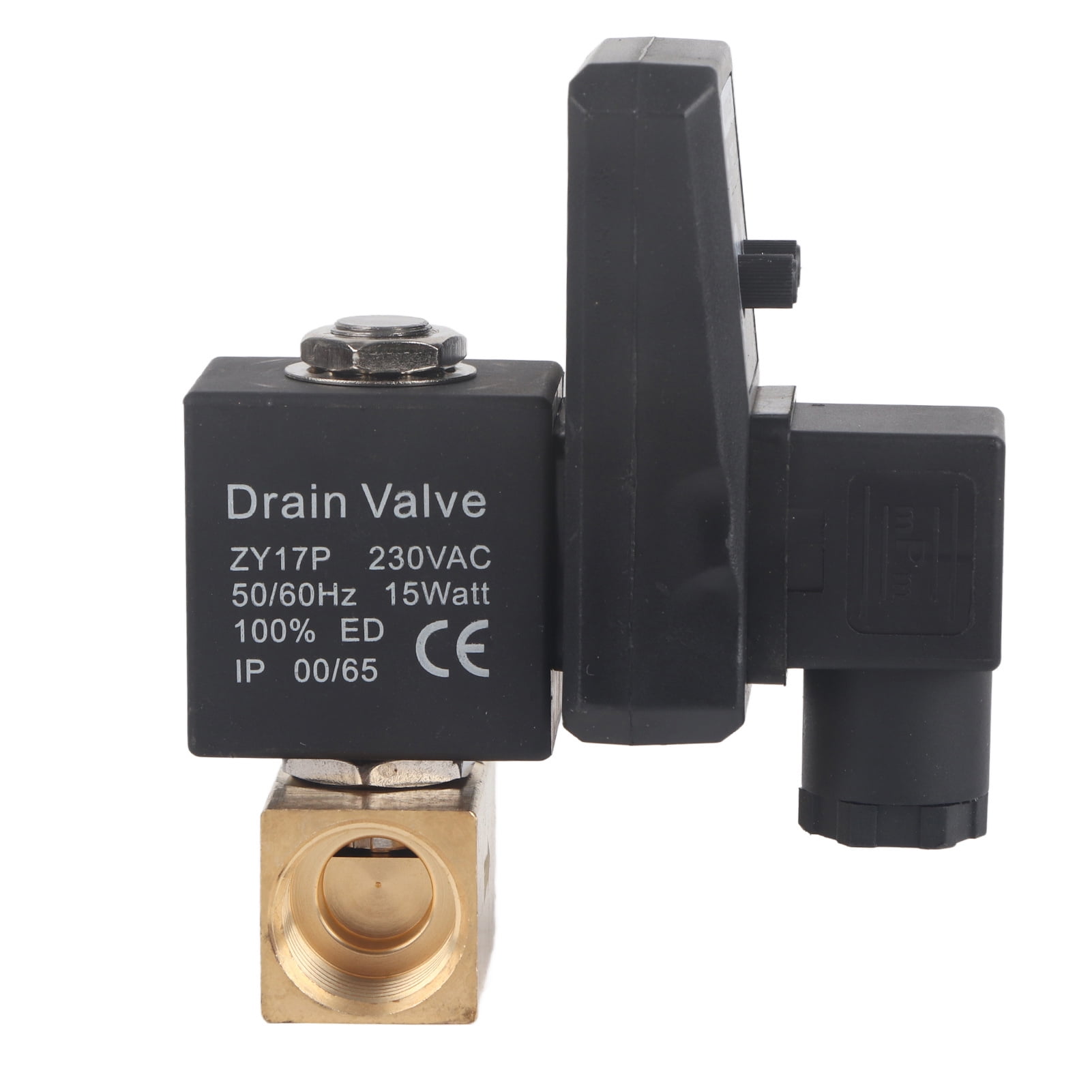 Condensate Drain ValveG1/2 DN15 Automatic Electronic Air Compressor Drain Valve Electronic Drain
