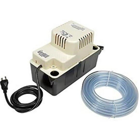 Condensate Removal Pump with Automatic, 115 V, 65 GPH at 1-15 ft. Lift