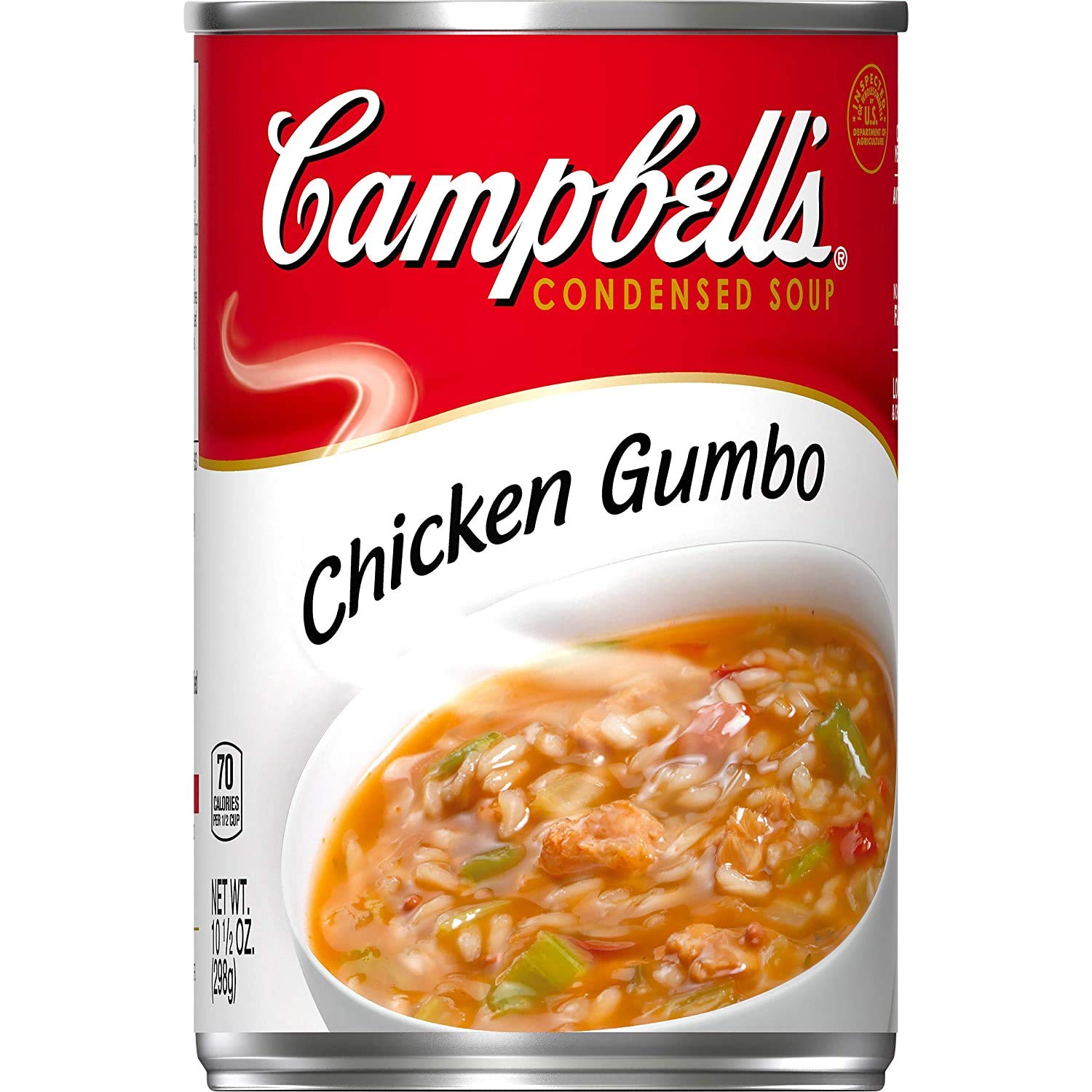 Condensed Soup, Campbell’s Chicken Gumbo Mix with Rice and Vegetable