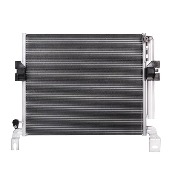 Condenser Aluminum Block Fitting Inlet Outlet Unpainted-A/C Condenser