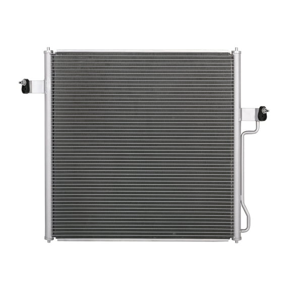 Condenser Aluminum Core with Block Fittings for Vehicle Air Conditioning System-A/C Condenser