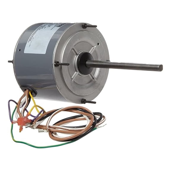 Condenser Fan Motor 1/3HP 1075RPM - PSC Motor, 208-230V, 60Hz, 2.6A, Thermally Protected, Reversible Rotation, UL/CSA Certified, 5.6" Frame
