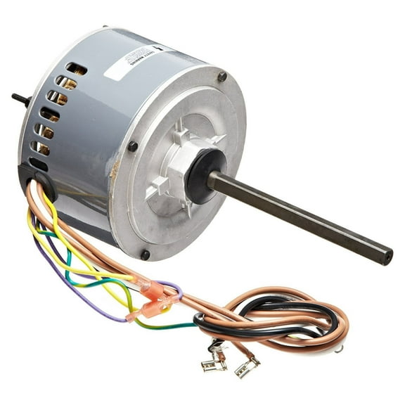 Condenser Fan Motor 1/4 HP 1075 RPM, 208-230V PSC Motor - Totally Enclosed, Reversible Rotation, Thermal Protection, UL/CSA Certified, 5.6" Frame