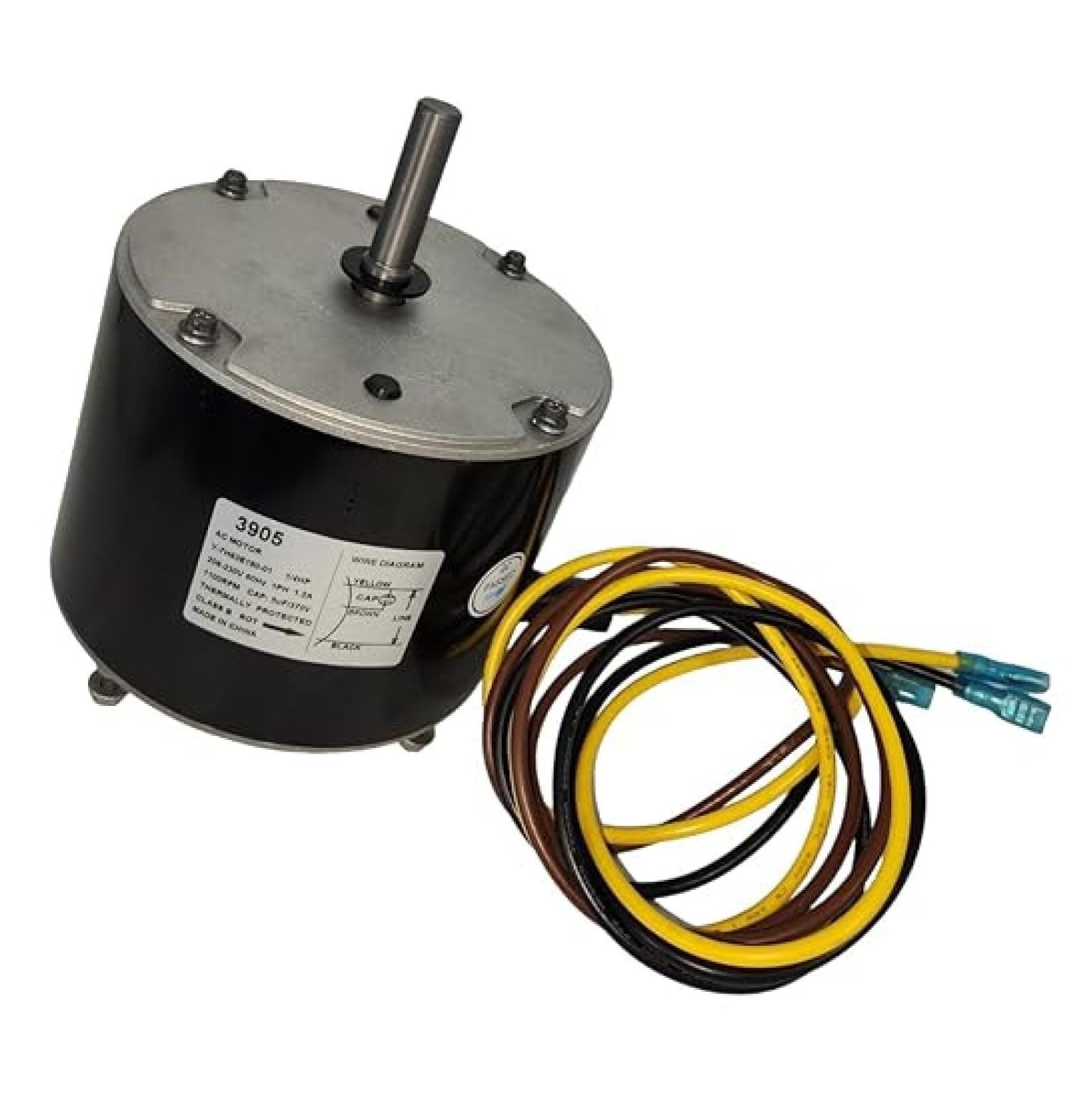 Replacement Inflatable Fan Motor G3905 Condenser Fan Motor 1/4 HP 208/230V  - Replacement For 5KCP39EGS070S Carrier Bryant Payne 1/4 Hp 1100 Rpm Condenser  Motor