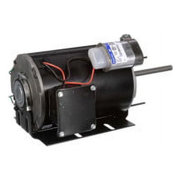 Condenser Fan Motor Single Phase - Resilient Base 1/2 hp 1075 RPM 208 ...