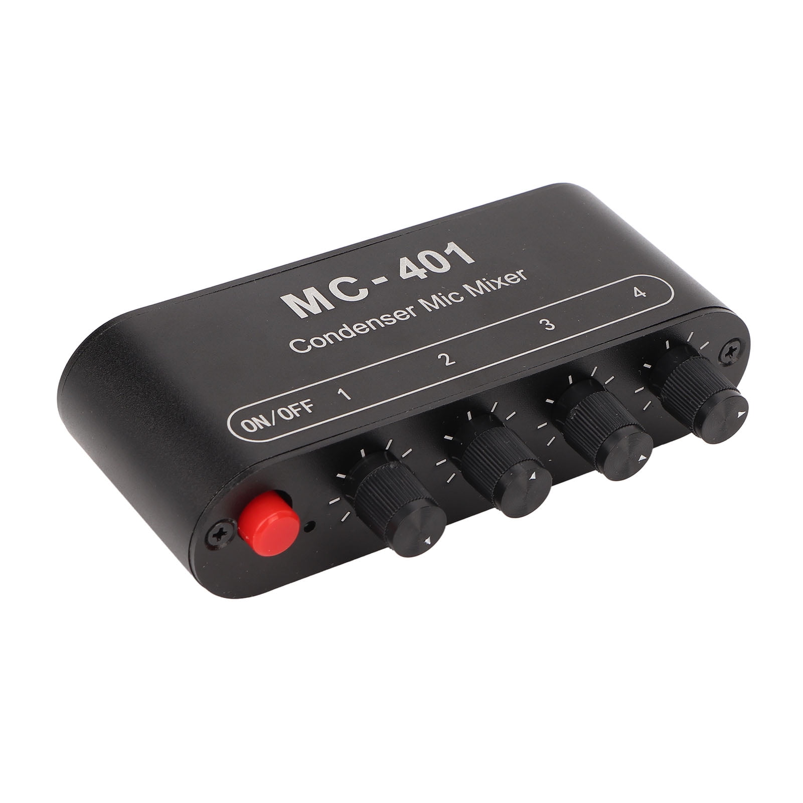 Condenser Mic Mixer, Capacitive Microphone Mixer Extender, 4 In 1 Out