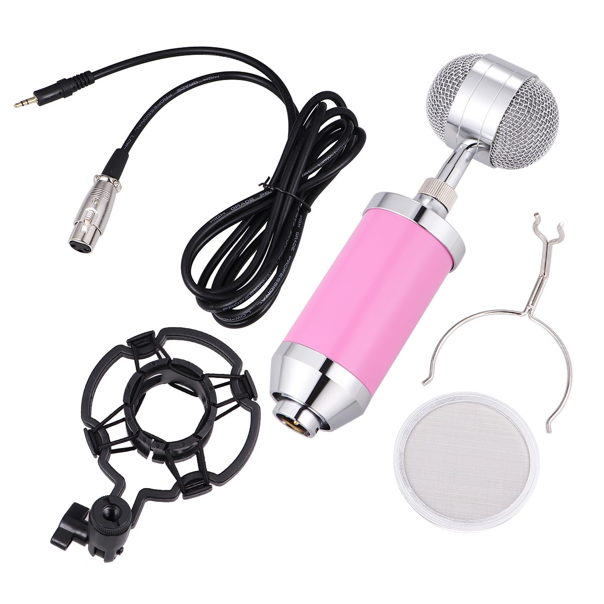 Condenser Microphone 1 Set Mini Baby Bottle Microphone Computer Karaoke