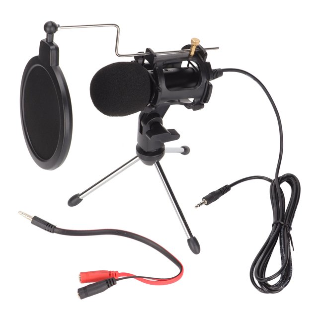 Condenser Microphone Kit Professional Cardioid Studio Mic Kit for
