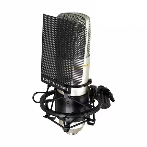 Condenser Microphone Large Diaphragm Recording Microphone for Studio Podcasting Live Streaming Broadcasting Accessories