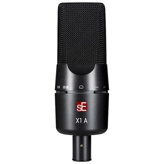 Condenser Microphone X1 Series with Clip - 20Hz-20kHz, 48V Phantom Power, Low Impedance - Recording Mic for Vocals, Instruments, Podcasting