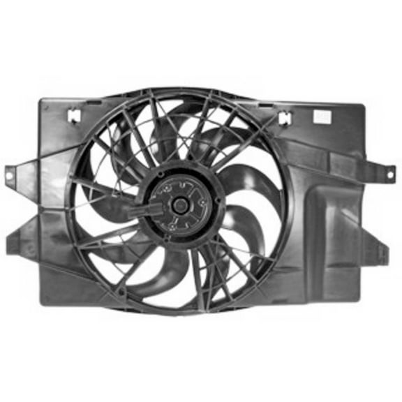 Condenser Or Radiator Cooling Fan Assembly For Chrysler Town & Country 1993 - BuyAutoParts