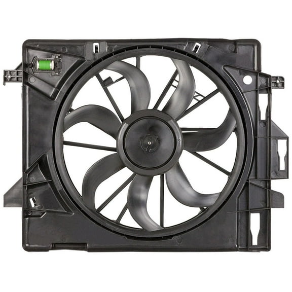 Condenser Or Radiator Cooling Fan Assembly For Chrysler Town & Country - BuyAutoParts