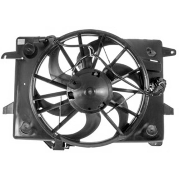 Condenser Or Radiator Cooling Fan Assembly For Ford Crown Victoria - BuyAutoParts