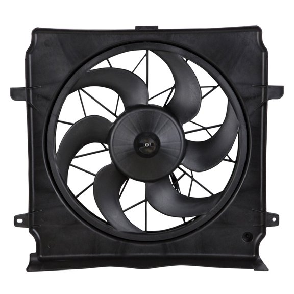 Condenser Or Radiator Cooling Fan Assembly For Jeep Liberty 2005 - BuyAutoParts