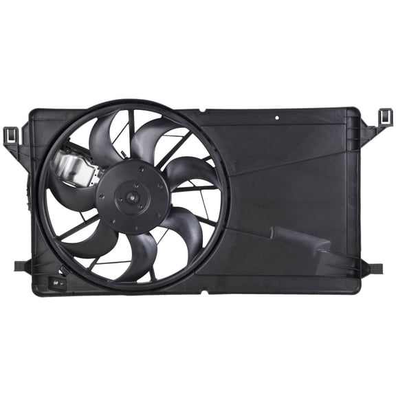 Condenser Or Radiator Cooling Fan Assembly For Mazda 3 2004 - 2009 - BuyAutoParts