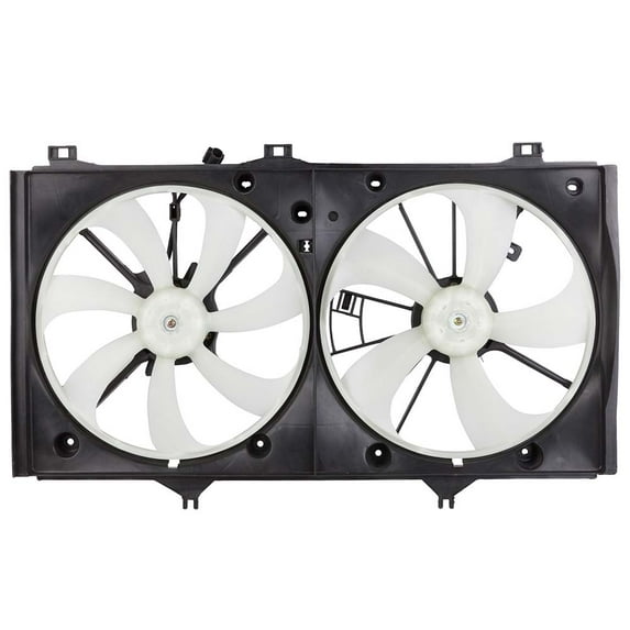 Condenser Or Radiator Cooling Fan Assembly For Toyota Camry 2007 2008 2009 - BuyAutoParts