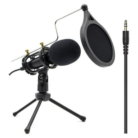 Condenser Recording Microphone 3.5 mm Gaming