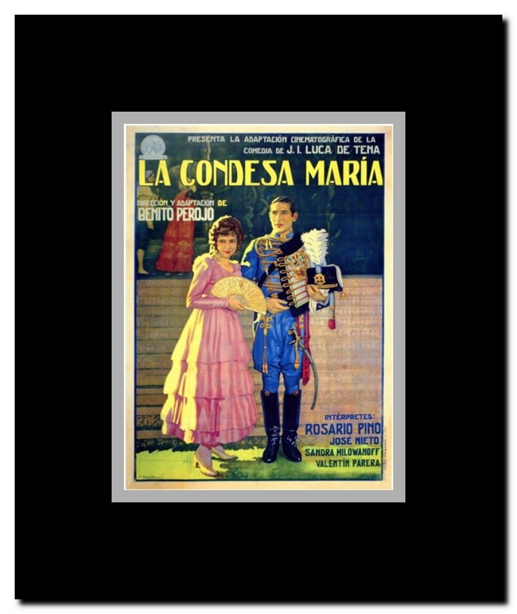 Condesa Maria La Framed Movie Poster