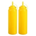 thumbnail image 1 of Condiment Bottles For Liquids 24Oz Bottle Plastic Squeeze Bottles For Syrup Ketchup Dressing Oil, 1 of 3