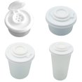 thumbnail image 1 of Condiment Bottles Moisture Proof,Salt And Pepper Shakers Clear Plastic BPA-free Containers, 1 of 9