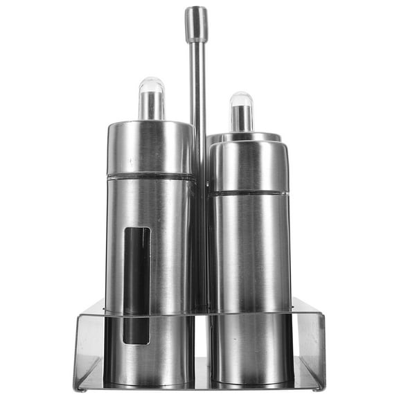 MEIBUTYUP Stainless Steel Kitchen Seasoning Dispenser Set Multi-Function Spice Container for Cooking and Food Storage