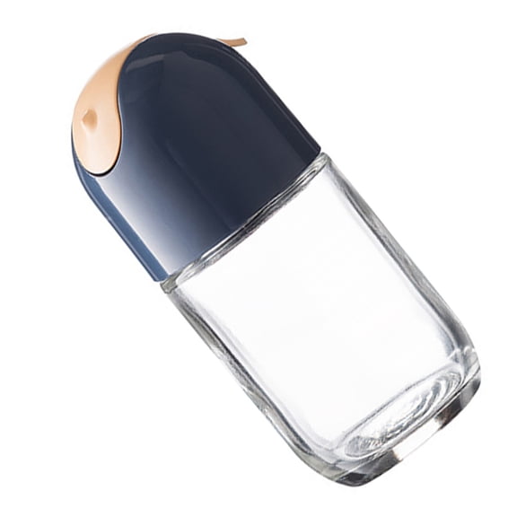 FUEENIRVA Creative Blue Kitchen Seasoning Jar with Cartoon Bird Spout Transparent and Easy to Clean Small Size