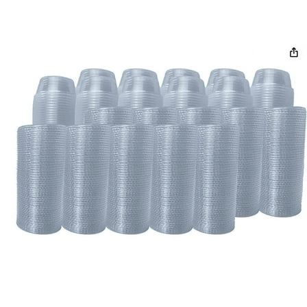 Condiment Cups with Lids, 2oz (500 Sets, Bulk) Jello Shot Cups/Plastic Disposable Portion Cups (2Capacity) Portion/Souffle Cups  2 oz for Condiments, Bulk