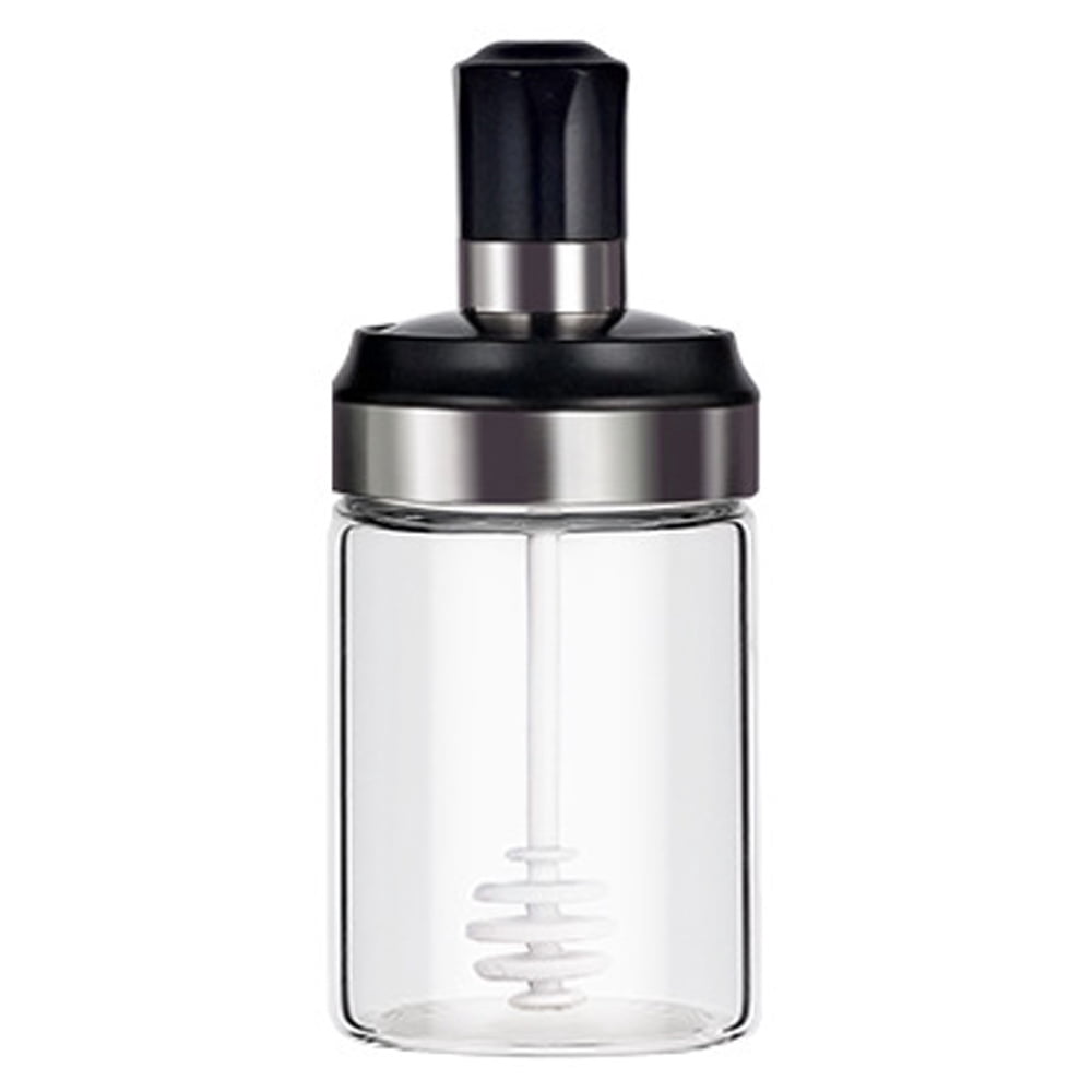 Condiment container, With honey spoon, Transparent - Walmart.com