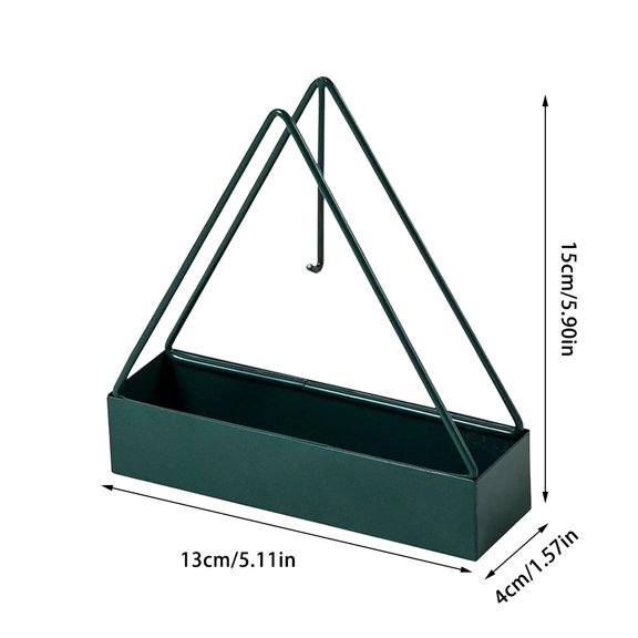 Condiment shelf organizing,Organizer rack,Carbon steel Incense Coil Holder, Green-Green