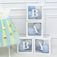 thumbnail image 1 of Conditiclusy Balloon Box Exquisite Party Decor Baby Shower Supplies A-Z Letter Cardboard Cube Clear Box for Propose Marriage, 1 of 7