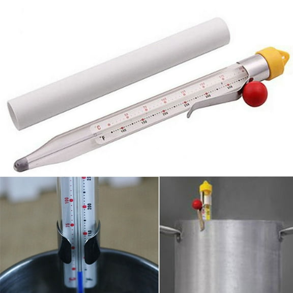 Conditiclusy Portable Food Safe Kitchen Food Thermometer Candy Jam Sugar Temperature Gauge