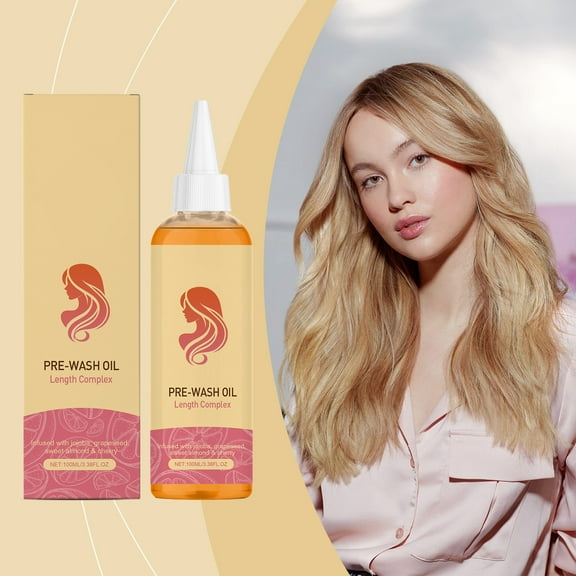 Conditioner，100ml Hair Syrup Pre Wash Oil Contains Thyme Cucumber And Nourish Your Scalp And Mind With,Hair Conditioner