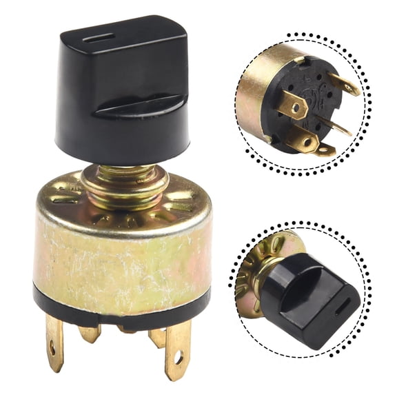 Conditioner Switch Switch Auto Fan Metal B-C-H B-C-M Gold 10A 24Vdc 4 Position 3 Elector Rotary Switch High Quality