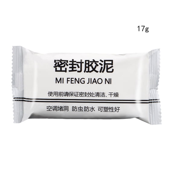 Conditioning Hole Sealing Glue Household Sewer Pipe Sealing Glue Filling Wall Hole Dormitory Conditioning Hole Sealing Rubber Glue,17G