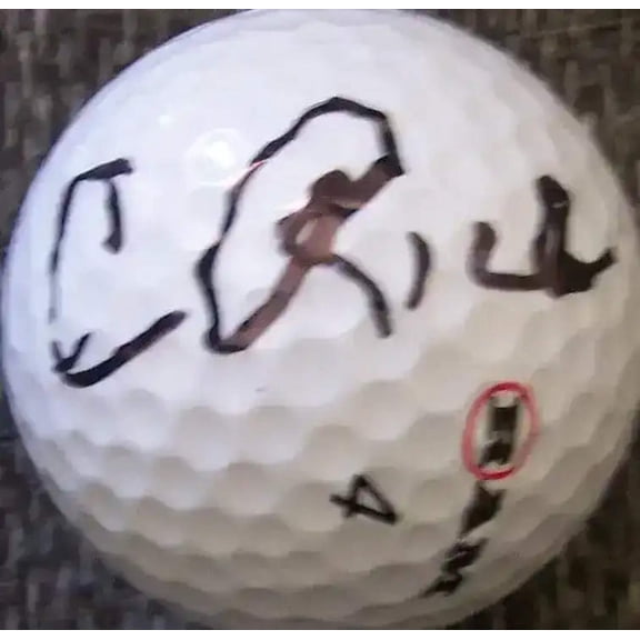 Condoleezza Rice autographed Ram golf ball JSA