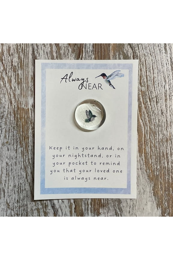 Condolence Gifts - Near Glass Gem Angelversary Remembrance Gift Condolence Gift Loss of Loved One Gift