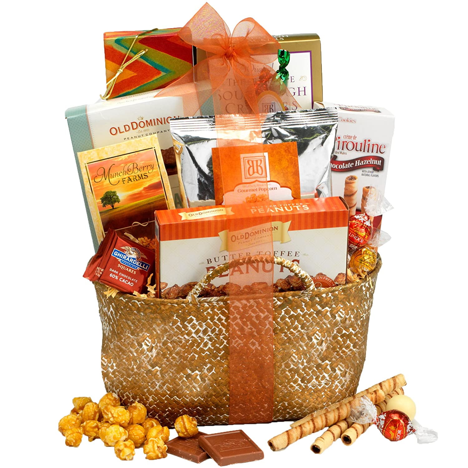 Condolences Gourmet Gift Basket, Kosher Sympathy Food Gift Baskets for