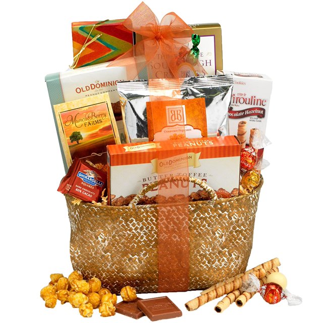 Condolences Gourmet Gift Basket, Kosher Sympathy Food Gift Baskets for