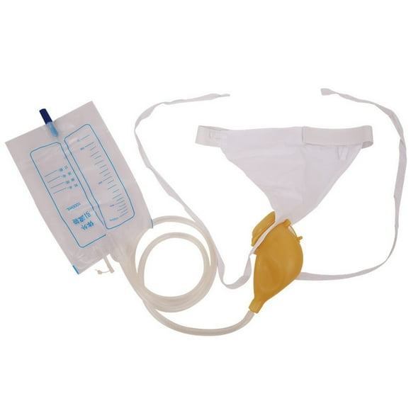Condom Catheters with Elastic Waistband, Reusable & Ventilate Urine Collector for Safe & Hygienic Bladder Control