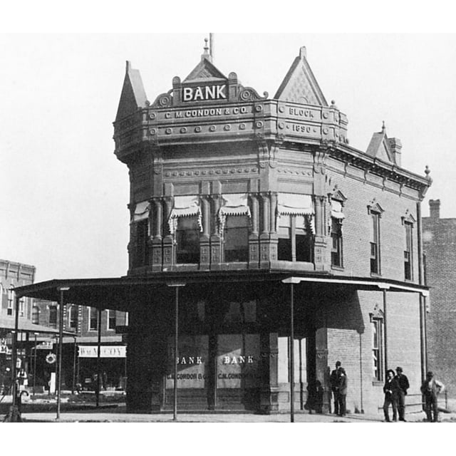 Condon & Company Bank. /Nphotograph Of The Condon & Co. Bank In
