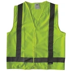 Condor 491R86 Safety Vest,Yellow/Green,M,Hook-And-Loop