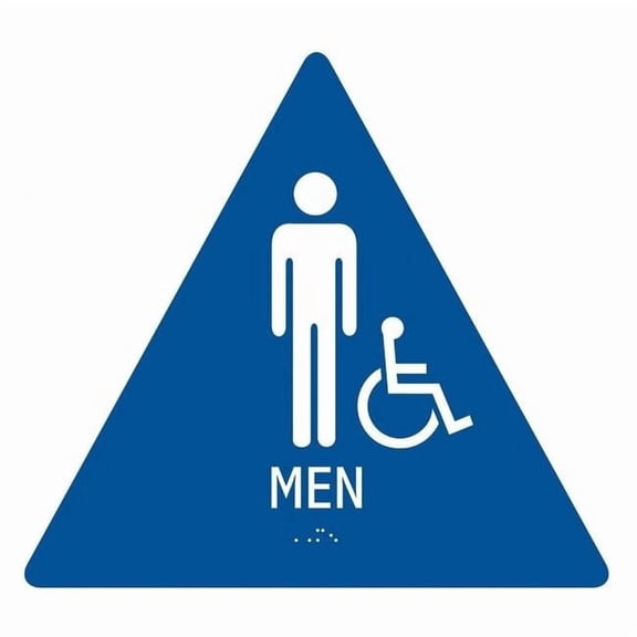 Condor ADA Braille Facility Sign,10x11in,Plstic 486G84