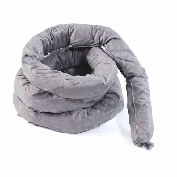 Condor Absorbent Sock,Gray,30 gal.,PK12 35ZR46